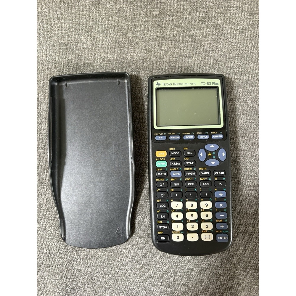 Texas Instruments TI 83 Plus Graphing Calculator *TESTED*